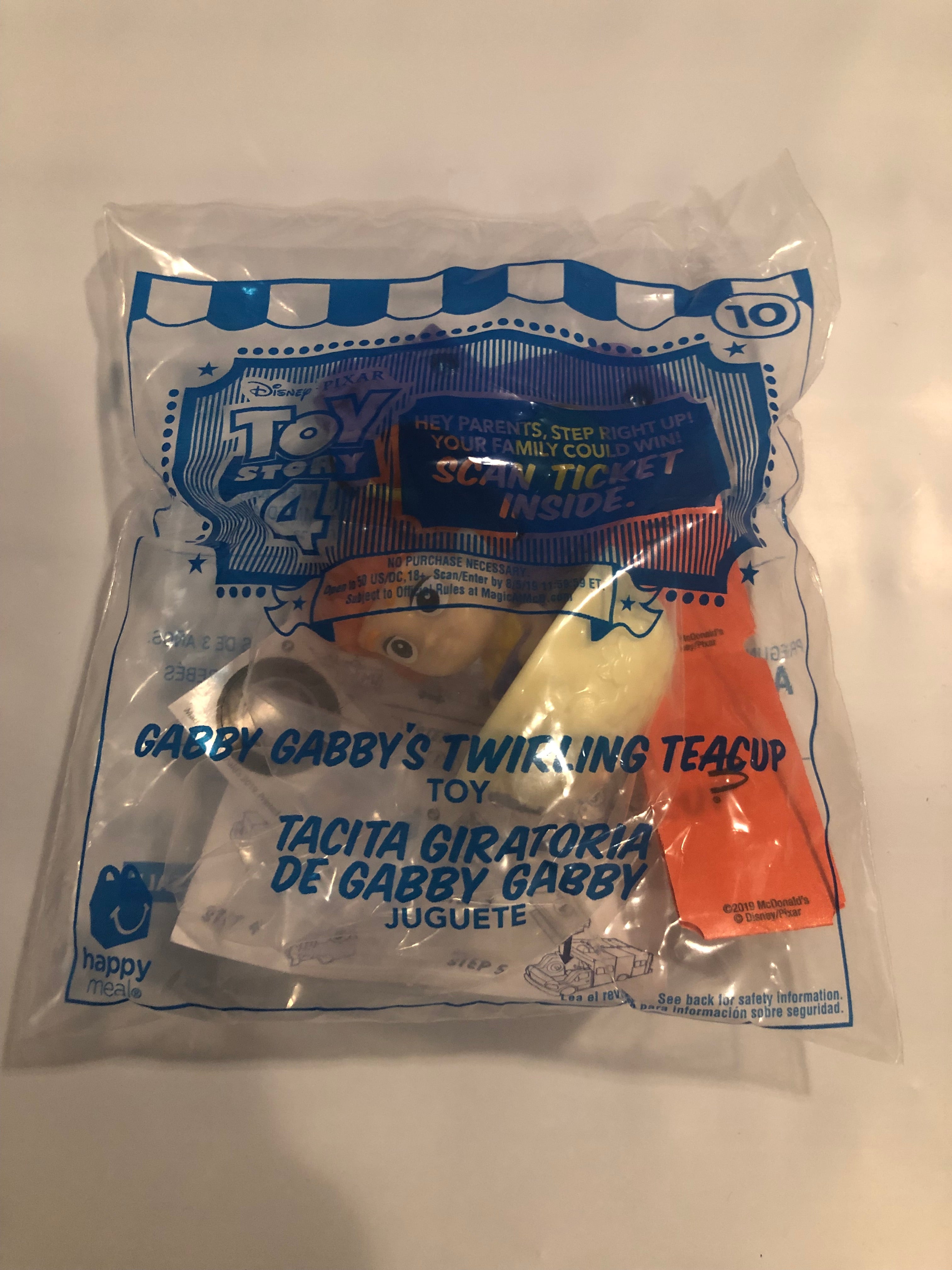 2019 Mcdonald'S TOY STORY 4 HAPPY MEAL TOYS Choose You Character SHIPS NOW