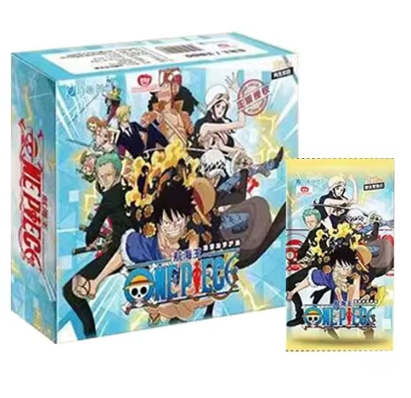 New One Piece Card Straw Hat Pirate Luffy Zoro Nami Classic Anime Character Collection Cards Toys Gifts