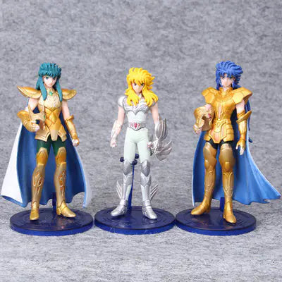 Saint Seiya Myth Cloth Unicorn Action Figures (Shun & Hyoga)