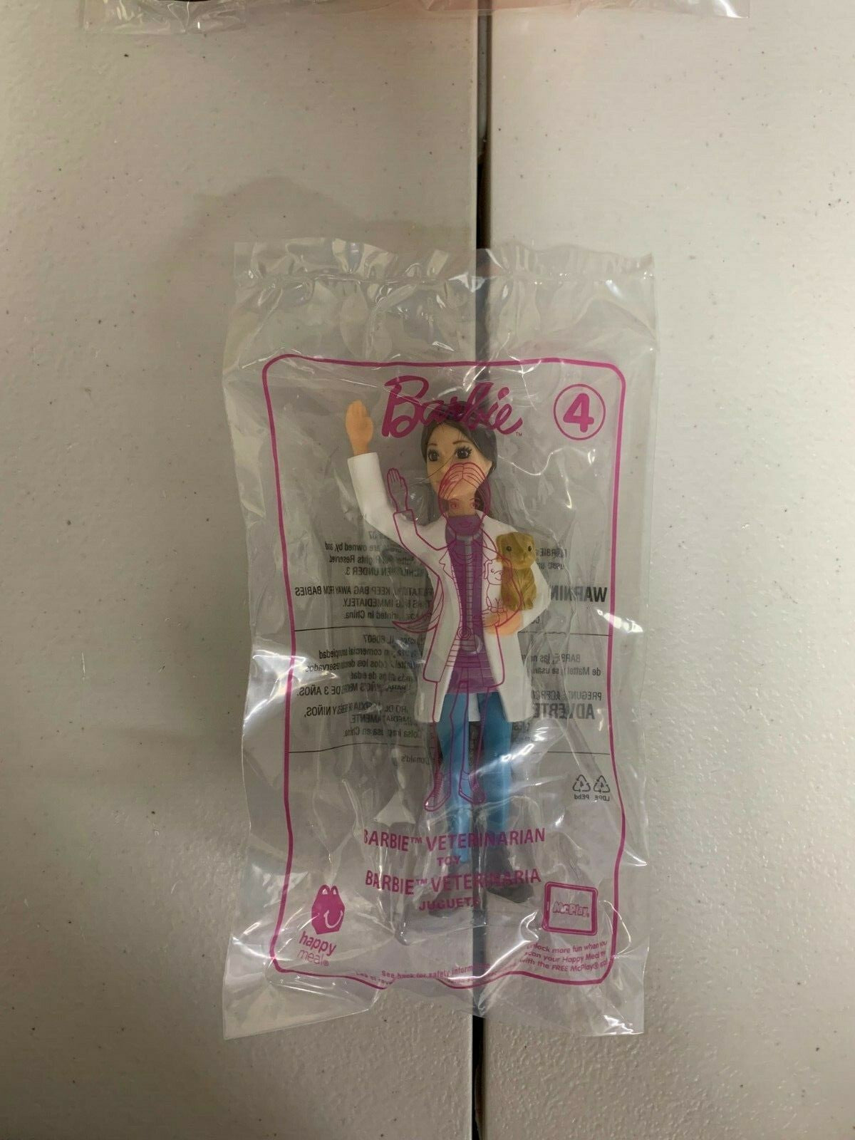 2019 Mcdonald'S Hot Wheels Barbie HAPPY MEAL TOYS Choose Character Complete Set