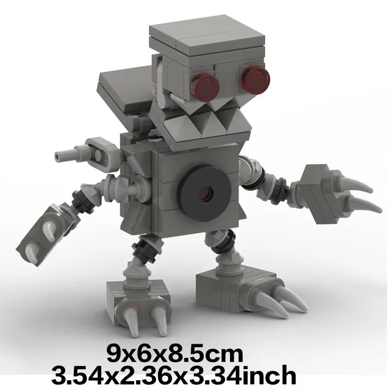MOC Monster Figure Model Building Blocks Toys Set Stranger Character Construction Toys Halloween Toys for Boys Christmas Gift