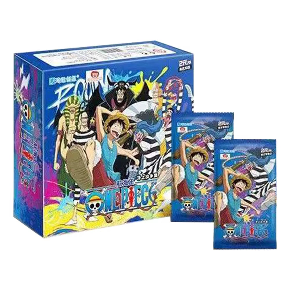 New One Piece Card Straw Hat Pirate Luffy Zoro Nami Classic Anime Character Collection Cards Toys Gifts