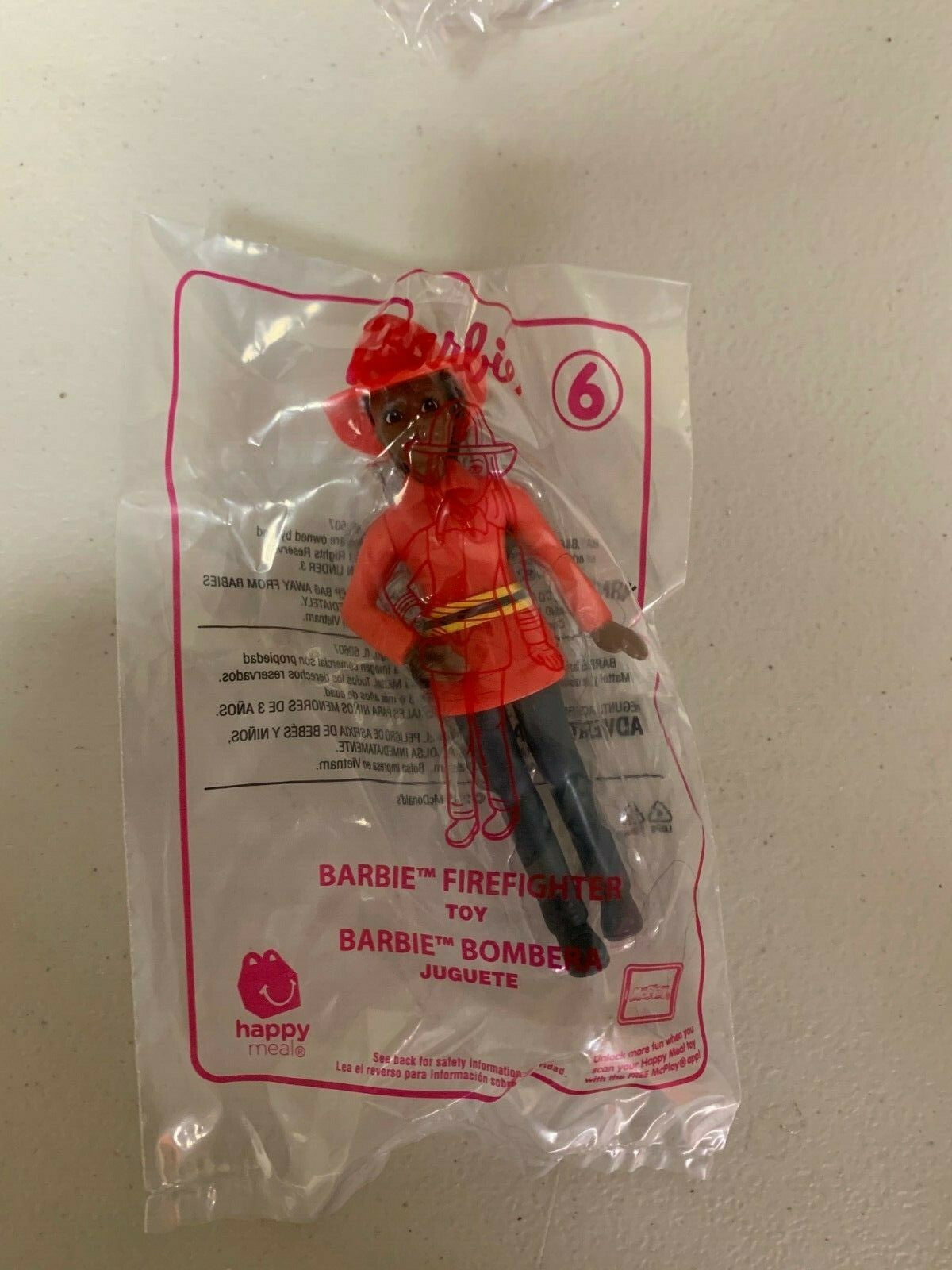 2019 Mcdonald'S Hot Wheels Barbie HAPPY MEAL TOYS Choose Character Complete Set