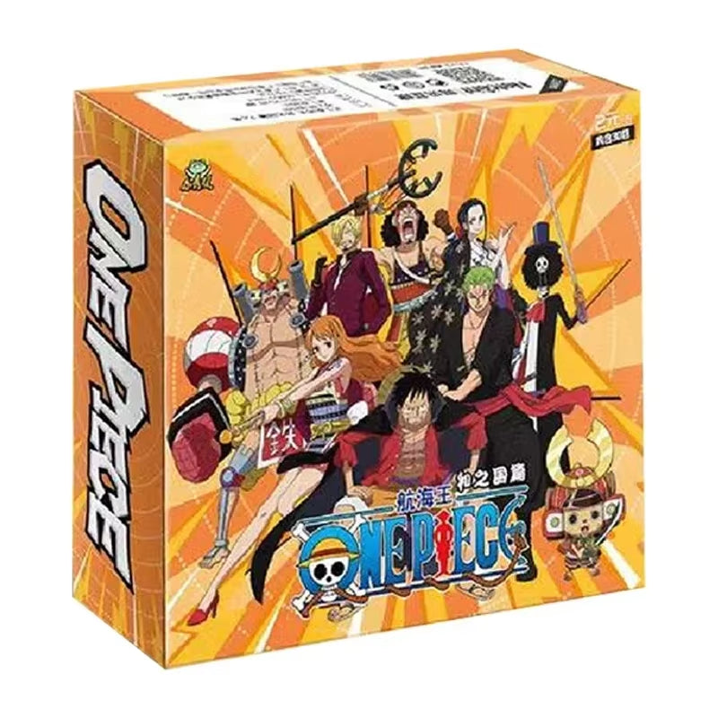 New One Piece Card Straw Hat Pirate Luffy Zoro Nami Classic Anime Character Collection Cards Toys Gifts