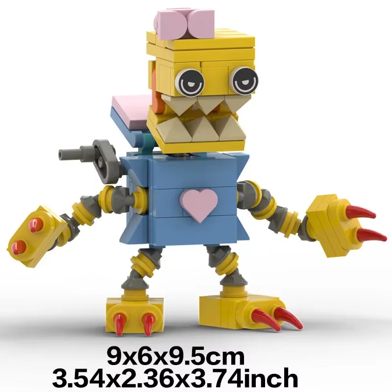 MOC Monster Figure Model Building Blocks Toys Set Stranger Character Construction Toys Halloween Toys for Boys Christmas Gift