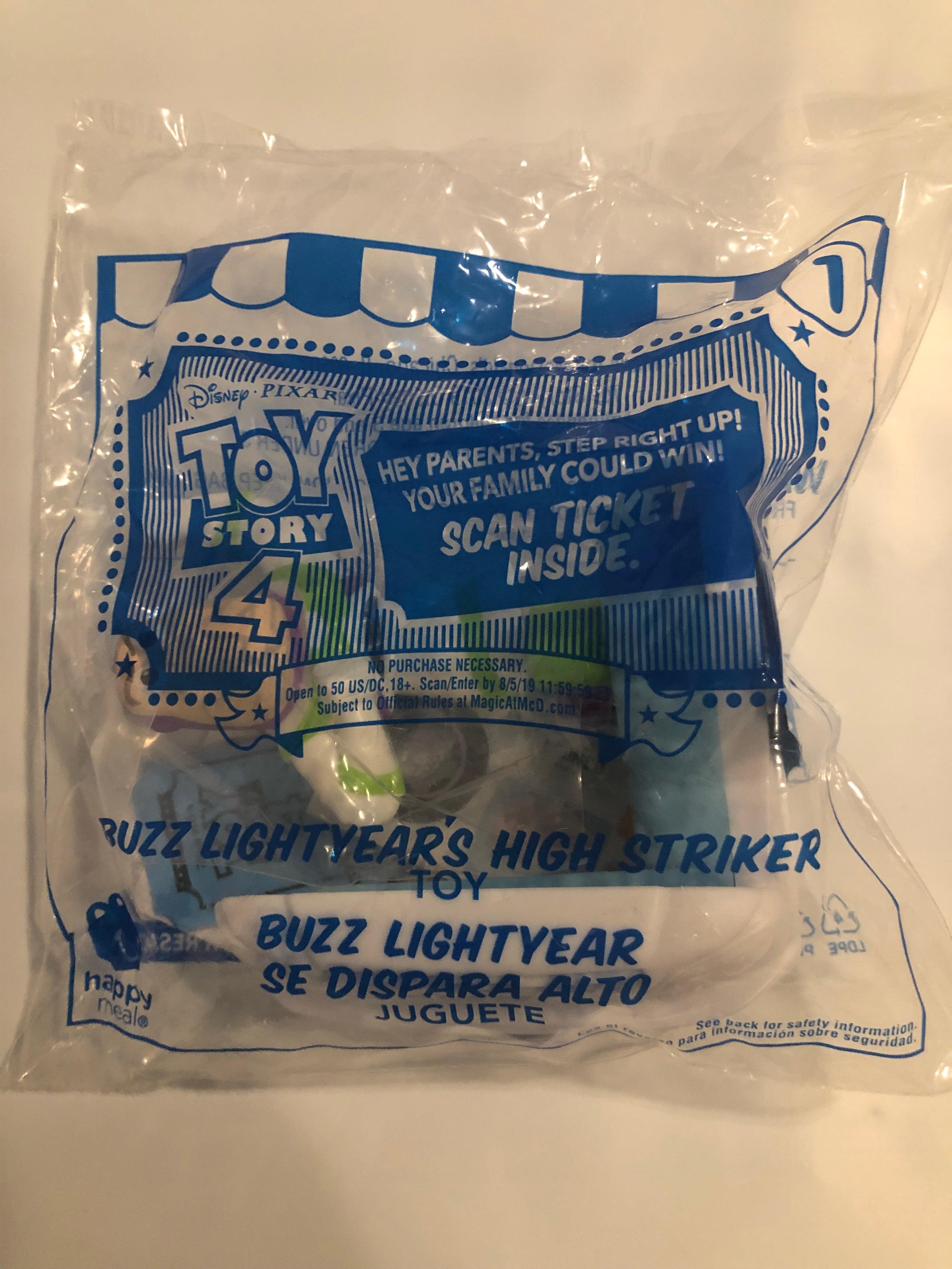 2019 Mcdonald'S TOY STORY 4 HAPPY MEAL TOYS Choose You Character SHIPS NOW