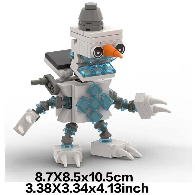 MOC Monster Figure Model Building Blocks Toys Set Stranger Character Construction Toys Halloween Toys for Boys Christmas Gift