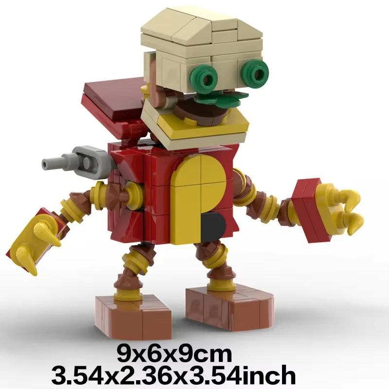 MOC Monster Figure Model Building Blocks Toys Set Stranger Character Construction Toys Halloween Toys for Boys Christmas Gift