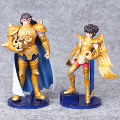 Saint Seiya Myth Cloth Unicorn Action Figures (Shun & Hyoga)