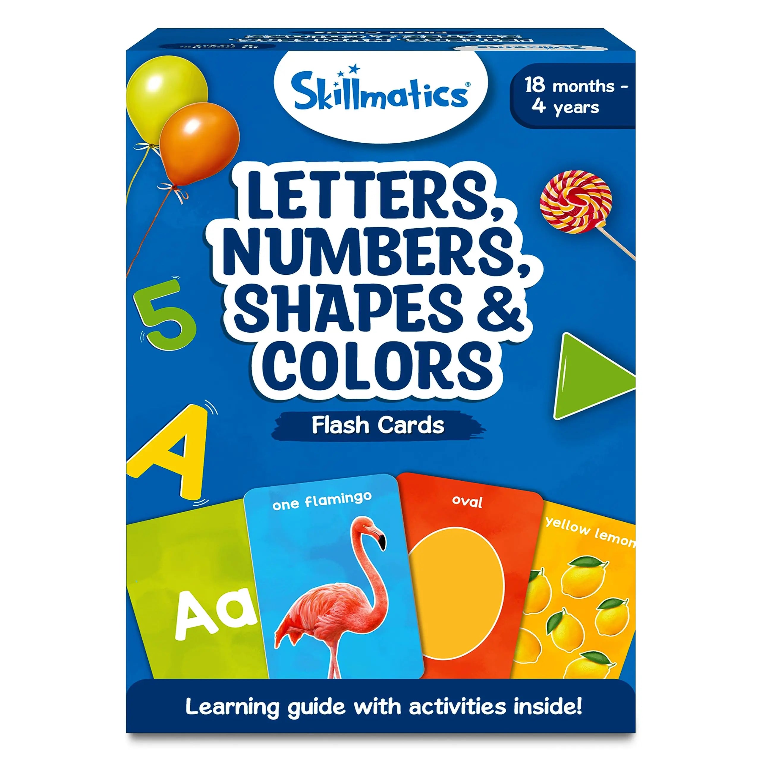 Skillmatics Thick Flash Cards Combo for Toddlers - Montessori Toys & Educational Games Preschool Learning Activities Gifts for Kids Ages 1 2 3 4 Years