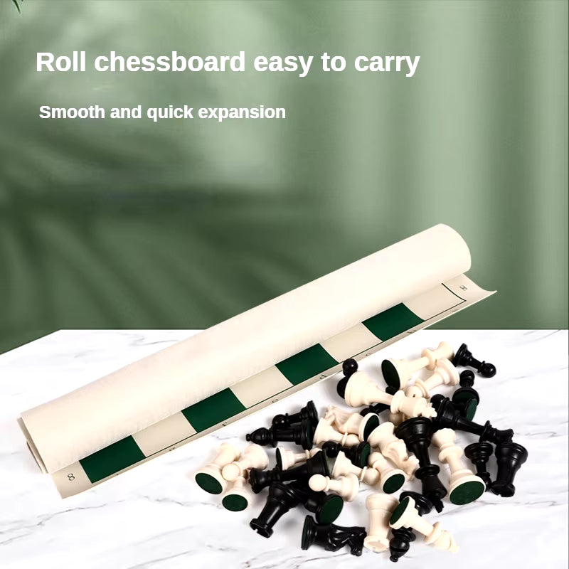 65/75/95Mm Chess Pieces Adult Children Chess Intellectual Toys Plastic Chess Character Championship Game Toys