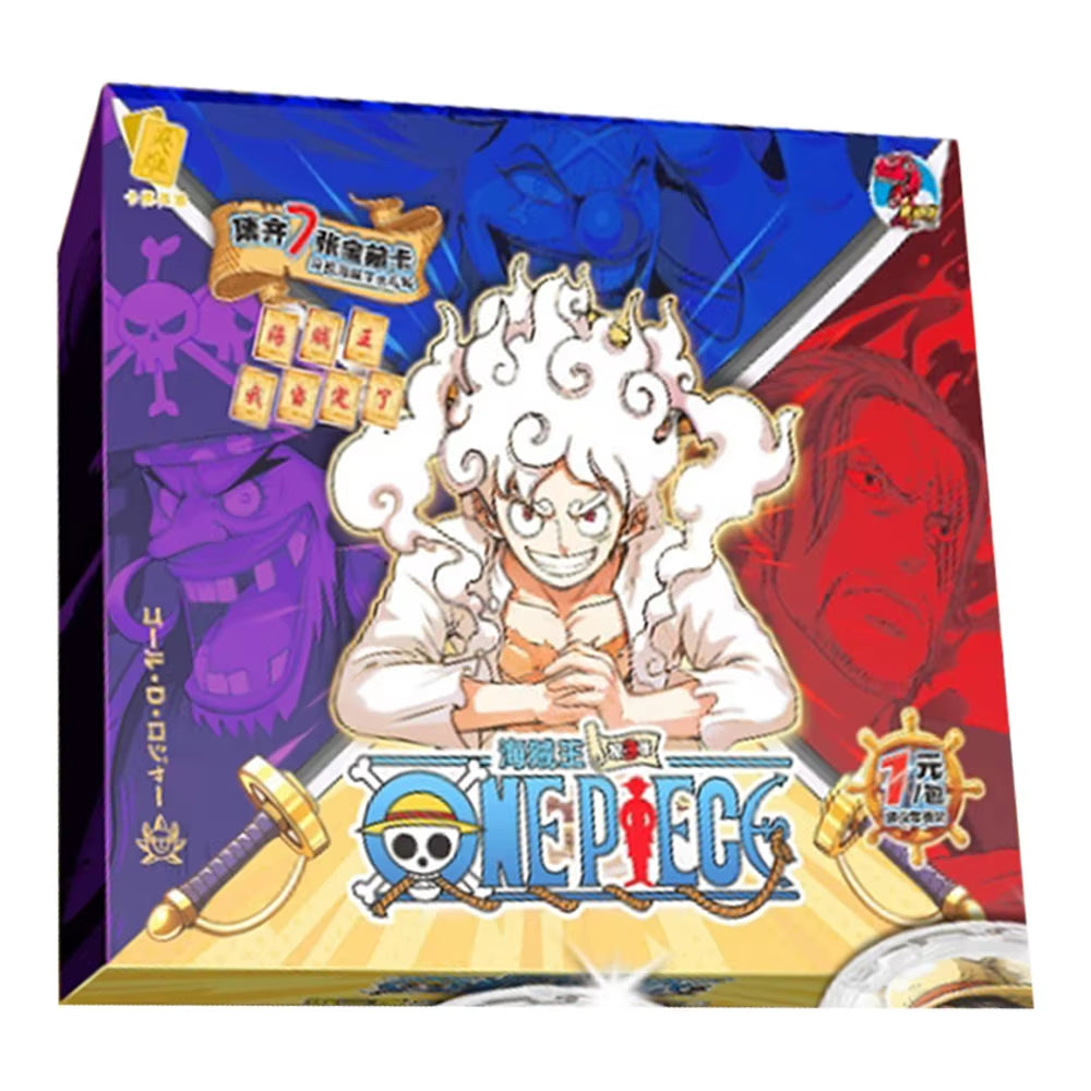 New One Piece Card Straw Hat Pirate Luffy Zoro Nami Classic Anime Character Collection Cards Toys Gifts