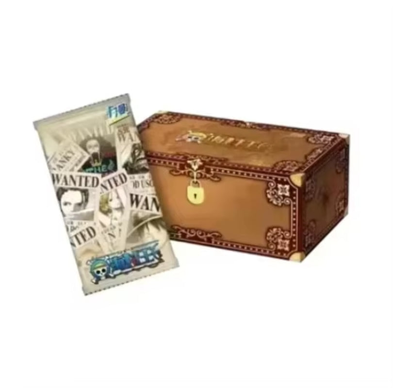 New One Piece Card Straw Hat Pirate Luffy Zoro Nami Classic Anime Character Collection Cards Toys Gifts