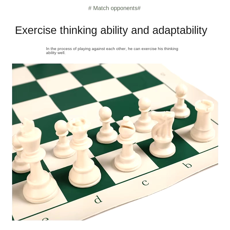 65/75/95Mm Chess Pieces Adult Children Chess Intellectual Toys Plastic Chess Character Championship Game Toys