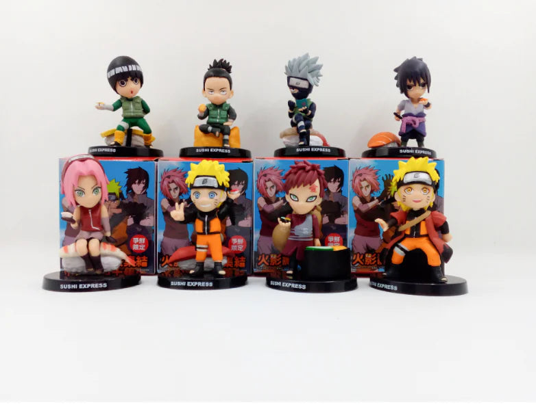 Naruto and Sasuke Action Figures - 8 Styles Available